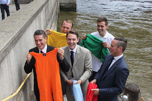 Competitors pick colours and stations